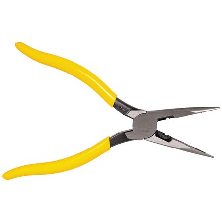 Pliers, Needle Nose Side Cutters with Stripping, 21.4 cm