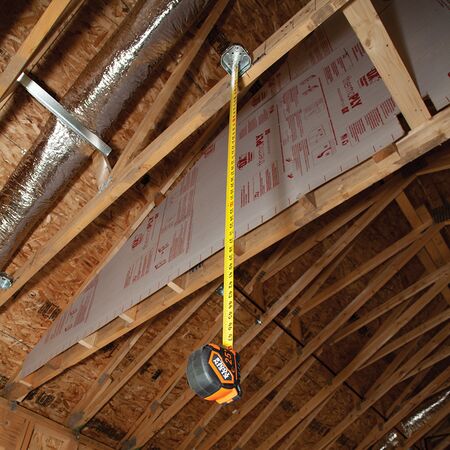 Tape Measure, 7.5 m, Magnetic Double-Hook