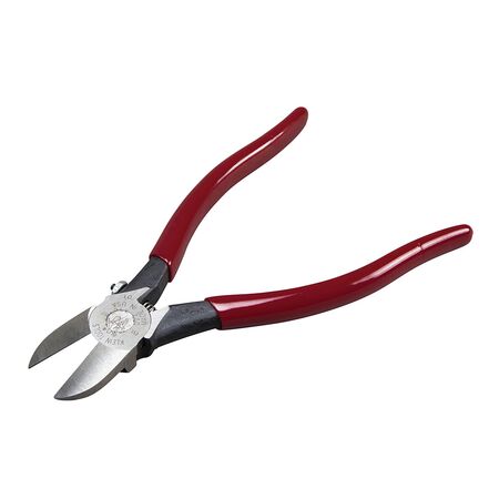 Diagonal Cutting Pliers, Spring-Loaded, Plastic Cutting, 19.5 cm