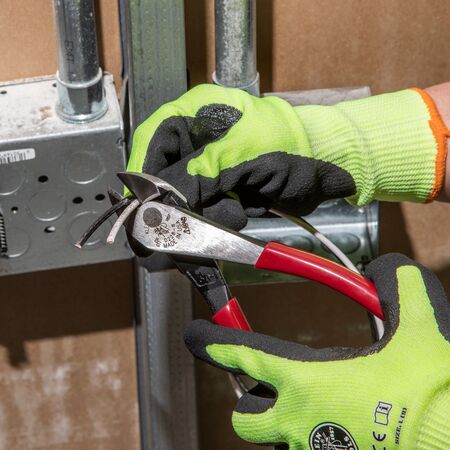 Diagonal Cutting Pliers, High-Leverage, 20.5 cm
