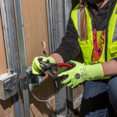 Diagonal Cutting Pliers, High-Leverage, 20.5 cm