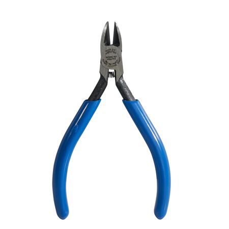Diagonal Cutting Pliers, Electronics, Tapered Nose, Spring, 10.8 cm