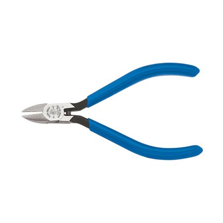 Diagonal Cutting Pliers, Electronics, Tapered Nose, Spring, 10.8 cm