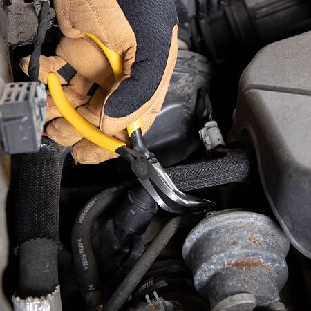 Pliers, Curved Needle Nose Pliers, 16.2 cm