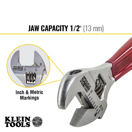 Adjustable Spanner - Plastic Dipped, 114 mm