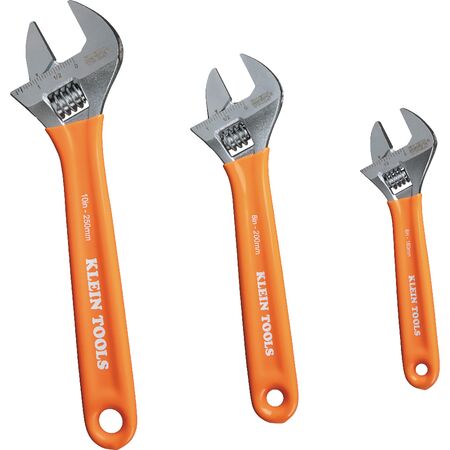 Extra-Capacity Adjustable Spanners, 3-Piece