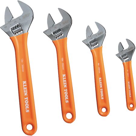 Extra-Capacity Adjustable Spanners, 4-Piece