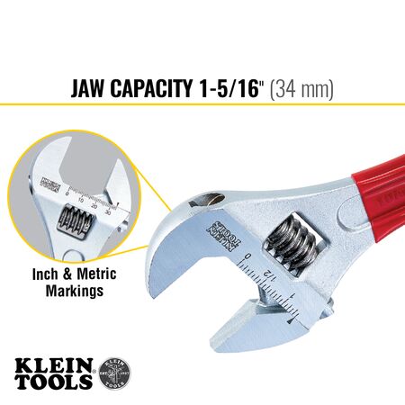 Adjustable Spanner - Extra Capacity, 260 mm