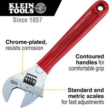 Adjustable Spanner - Extra Capacity, 260 mm