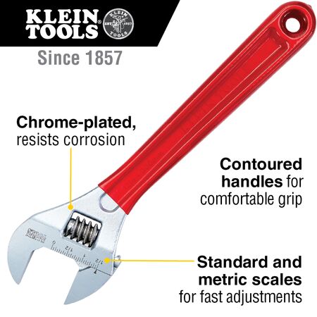 Adjustable Spanner - Extra Capacity, 314 mm