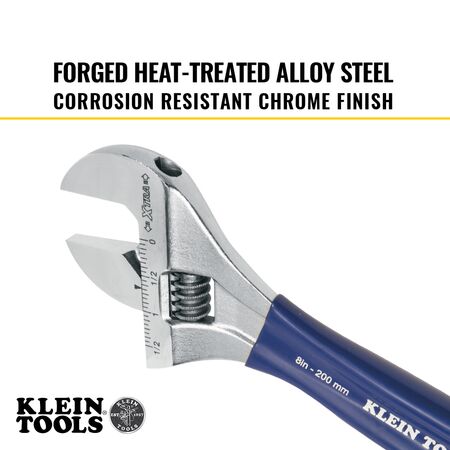Adjustable Spanner - Extra-Wide Jaw, 216 mm