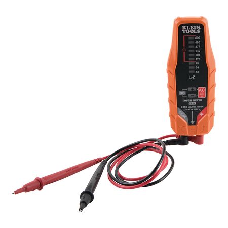 Electronic AC/DC Voltage Tester, 12 to 600V