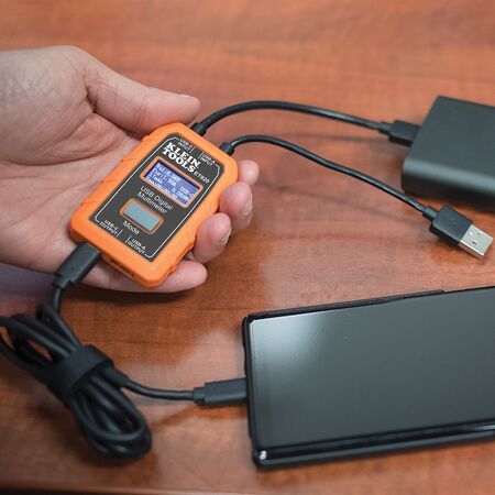USB Digital Meter, USB-A and USB-C
