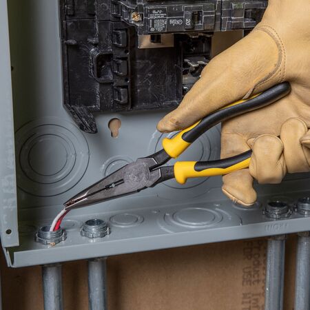 Pliers, Needle Nose Side-Cutters, Stripping, 21.8 cm