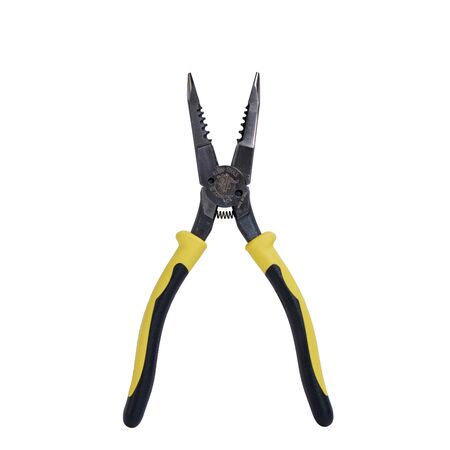 Pliers, All-Purpose Needle Nose, Spring Loaded, Cuts, Strips, 21.9 cm