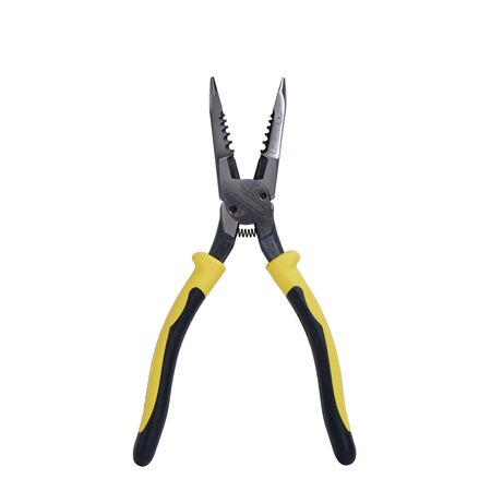 Pliers, All-Purpose Needle Nose, Spring Loaded, Cuts, Strips, 21.9 cm