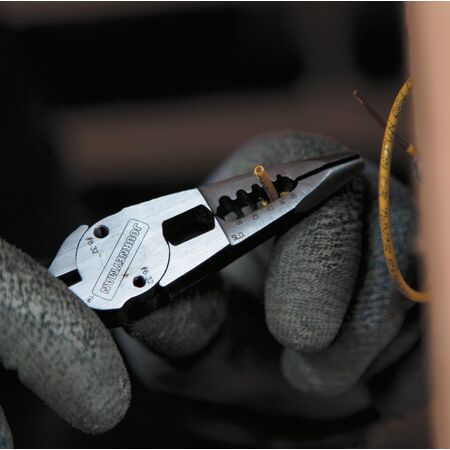 Pliers, All-Purpose Needle Nose, Spring Loaded, Cuts, Strips, 21.9 cm