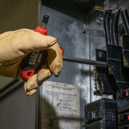 Hex Key Set, SAE T-Handle, 15.2 cm with Stand, 10-Piece