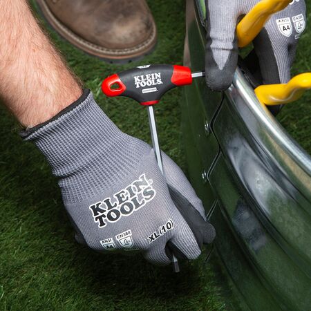 Hex Key Set, SAE T-Handle, 15.2 cm with Stand, 10-Piece