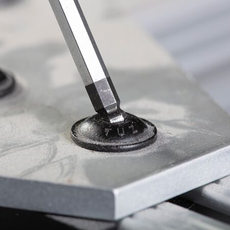 Hex Key Set, SAE Ball-End T-Handle, 15.2 cm with Stand, 10-Piecee