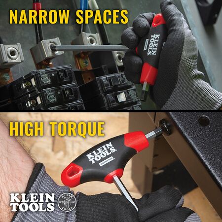 Hex Key Set, SAE Ball-End T-Handle, 15.2 cm with Stand, 10-Piecee