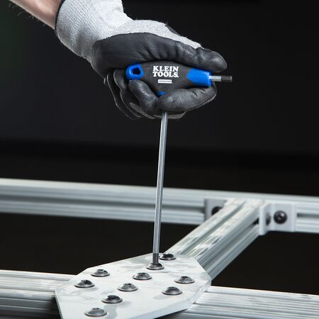 Hex Key Set, Metric, Journeyman™ T-Handle, 15.2 cm with Stand, 8-Piece