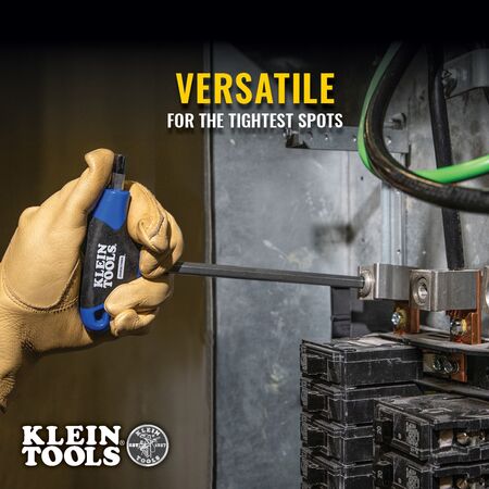 Hex Key Set, Metric, Journeyman™ T-Handle, 15.2 cm with Stand, 8-Piece