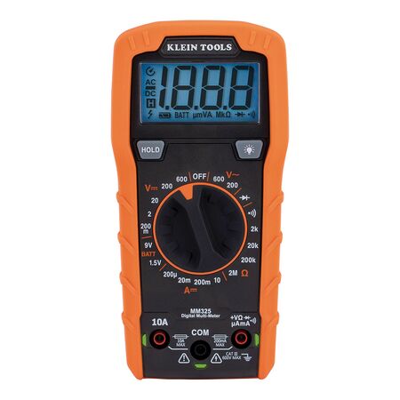 Digital Multimeter, Manual-Ranging, 600V