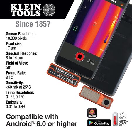 Thermal Imager for Android® Devices
