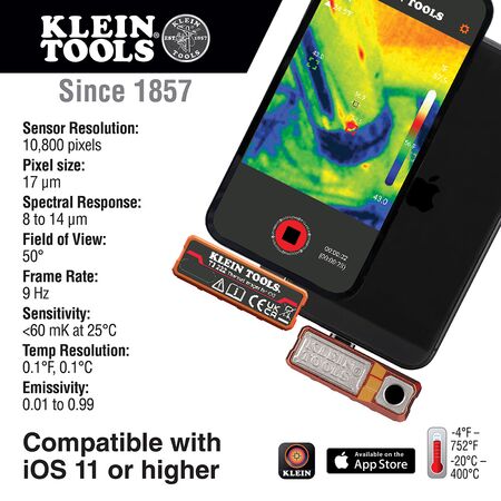Thermal Imager for iOS Devices