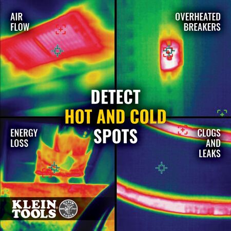 Rechargeable Pro Thermal Imaging Camera, 49,000 Pixels, Wi-Fi Data Transfer