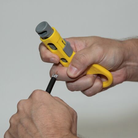 Coax Cable Radial Stripper