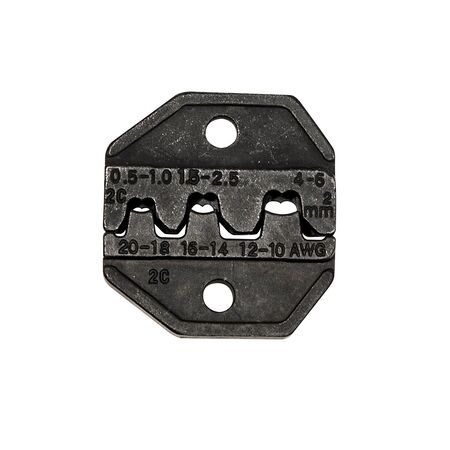 Crimper Die, Non-Ins, Open Barrel, AWG 10-20