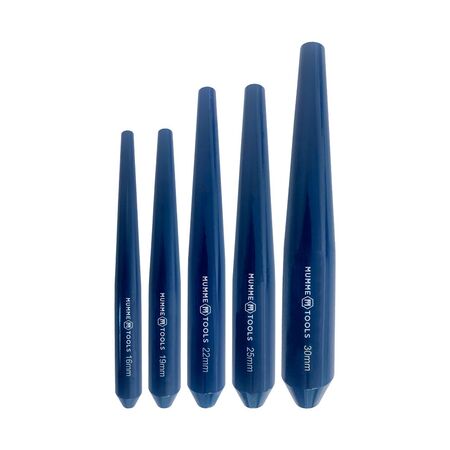 Barrel Drift Pins - 5 Piece Set