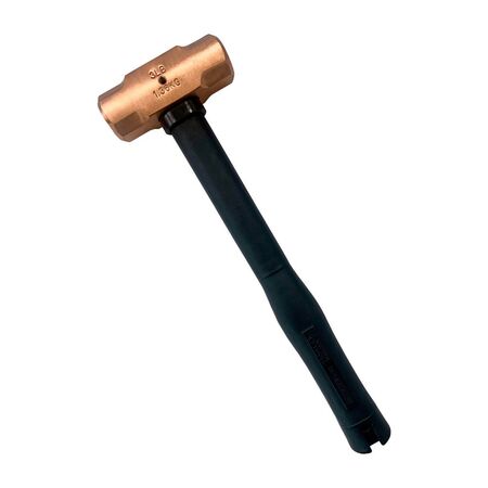 Copper Sledge Hammer 1.36kg (3lb) With Pinned Steel Core Fibreglass Black Handle
