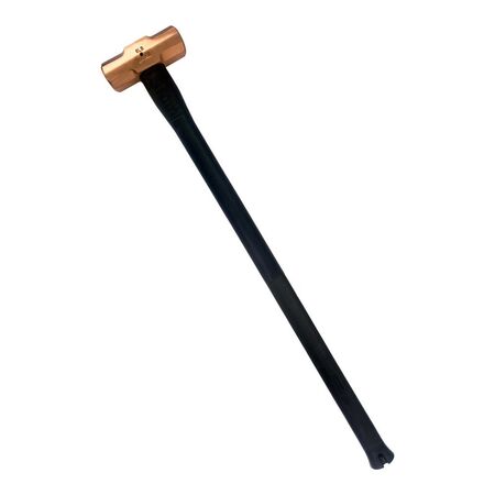 Copper Sledge Hammer 3.72kg (6lb) With Pinned Steel Core Fibreglass Black Handle