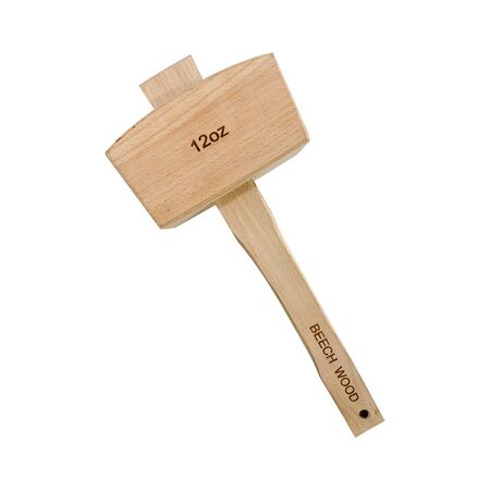 Carpenter's Wooden Beechwood Mallet 12oz / 340g