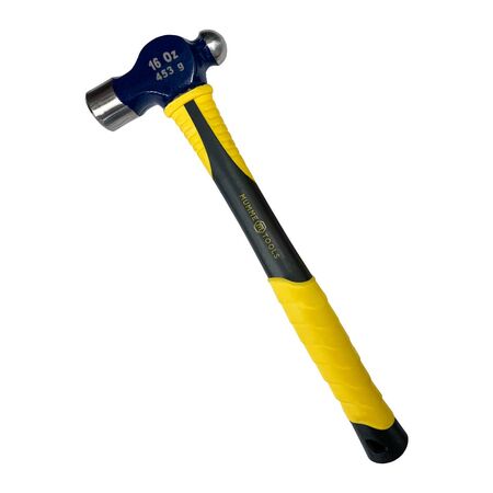 Ball Pein Hammer 450g Fibreglass Handle 300mm Long