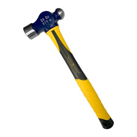 Ball Pein Hammer 675g Fibreglass Handle 300mm Long