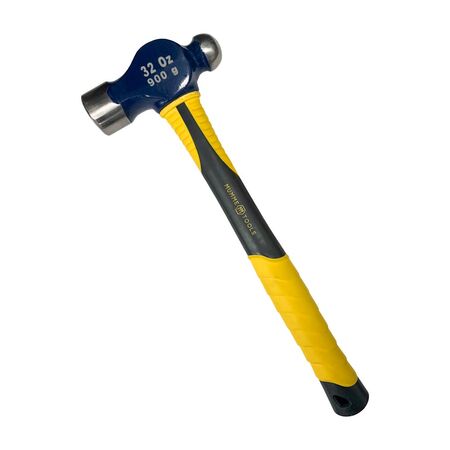 Ball Pein Hammer 900g Fibreglass Handle 300mm Long