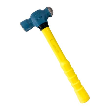 Ball Pein Hammer Normalised 900g Fibreglass Yellow Handle