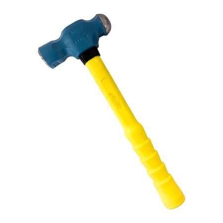 Ball Pein Hammer Normalised 1.135kg Fibreglass Yellow Handle