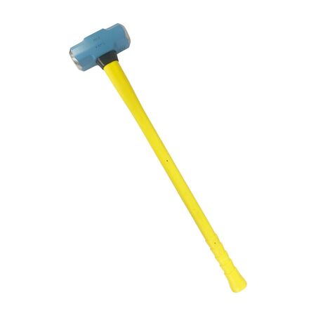 Sledge Hammer Normalised 10lb Fibreglass Nupla Handle Yellow