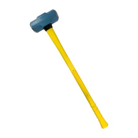 Sledge Hammer Normalised 14lb Fibreglass Nupla Handle Yellow