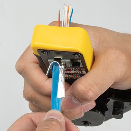 Pass-Thru™ Modular Data Plug, RJ45-CAT6A, Shielded (STP), 100-Pack