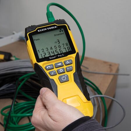 Ethernet Cable Tester Kit with Scout™ Pro 3 Tester, Remotes and Adapter
