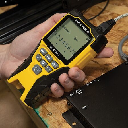 Ethernet Cable Tester Kit with Scout™ Pro 3 Tester, Remotes and Adapter