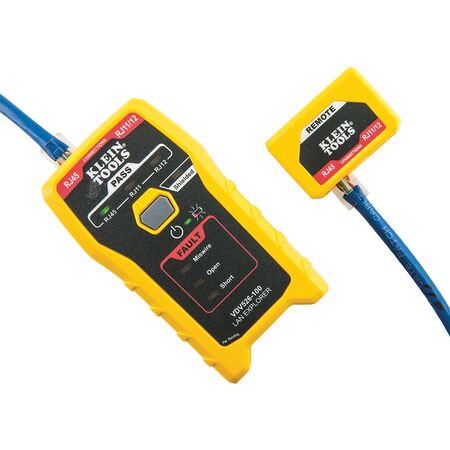 Network Cable Tester, LAN Explorer™ Data Cable Tester with Remote