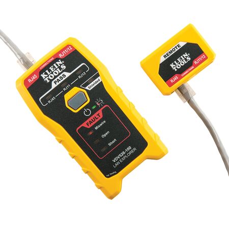 Network Cable Tester, LAN Explorer™ Data Cable Tester with Remote