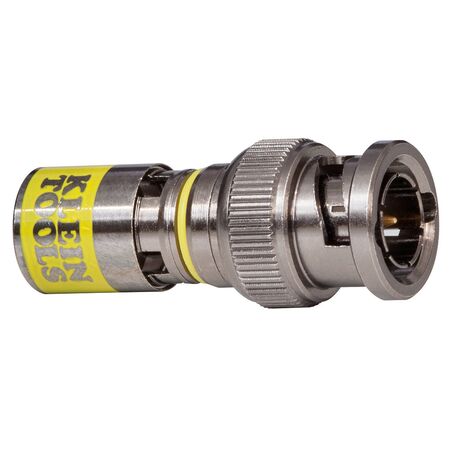 Universal BNC Compression Connectors, RG6-R6Q, 10-Pack
